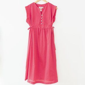 Vintage Mulberry Creek Los Angeles Polka Dot Dress